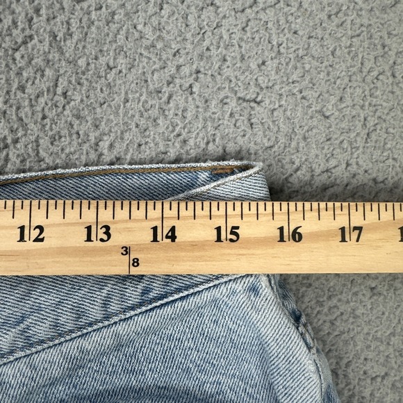 Vintage 90s Tommy Hilfiger Freedom Jeans Men 32x34 (32x30) Blue Light Wash Denim - Picture 7 of 16